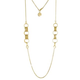 Collana Unoaerre Bronzo Spirali fili Diamantati - Bronze - 1486