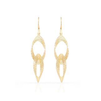Orecchini Unoaerre Campanella Bronzo Forma Ovale - Bronze - 1309