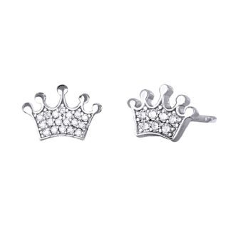 Orecchini Mabina Argento Lobo forma Corona - 563236