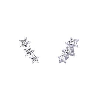 Orecchini Mabina Argento Lobo Trio Stelle - 563240