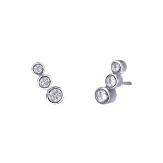 Orecchini Mabina Argento Trilogy Zirconi - 563247