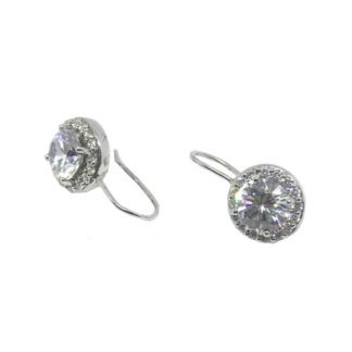 Orecchini Ti Sento Argento Cristallo Bianco Zirconi - 7325ZB