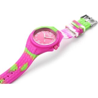 Orologio 4US Solo Tempo Silicone Camouflage Fucsia - T4RB104