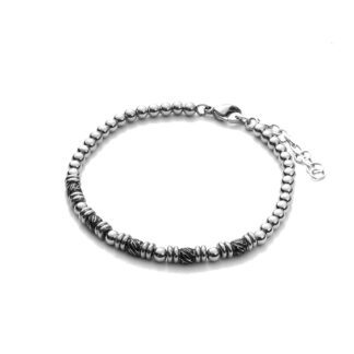 Bracciale 4US in Acciaio con Sfere e Rondelle - Congas - 4UBR2751