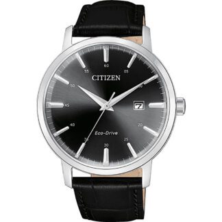 Orologio Citizen Eco Drive Solo Tempo Acciaio Pelle - Classic - BM7460-11E