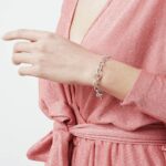 Charm Le Bebè Oro Rosa Argento Lettera E - Lock Your Love - LBB170-E