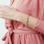 Charm Le Bebè Oro Rosa Argento Lettera N - Lock Your Love - LBB170-N