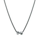 Catena Le Bebè Titanio Elementi Argento Personalizzabile - Add - LBU003A
