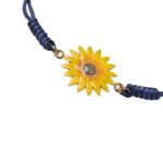 Bracciale Isola Bella Argento Tessuto Smalti - Girasole - 20000914