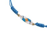 Bracciale Isola Bella Argento Tessuto Smalti - Tavola da Surf - 20000932