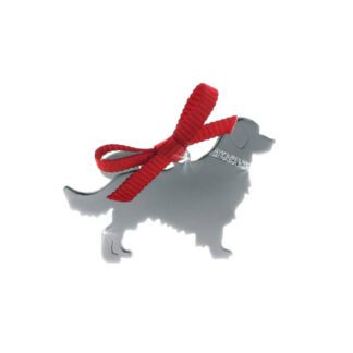 Ciondolo Unoaerre Argento Smalto Cane Golden Retriver - Happy Pets - AG836