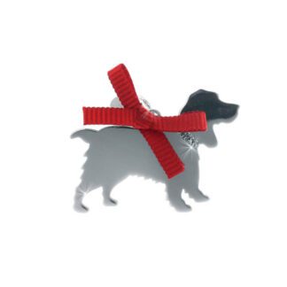 Ciondolo Unoaerre Argento Smalto Cane Cocker - Happy Pets - AG840