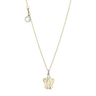 Collana Roberto Giannotti in Oro Bicolore - Angeli - NKT253