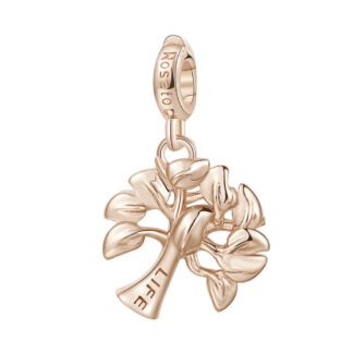Charm Rosato Argento PVD Rosè Albero della Vita - Storie - Z018