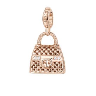 Charm Rosato Argento PVD Rosè Hand Bag- Storie - Z029