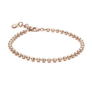 Bracciale Rosato Componibile Argento Palline - Storie - ZB013