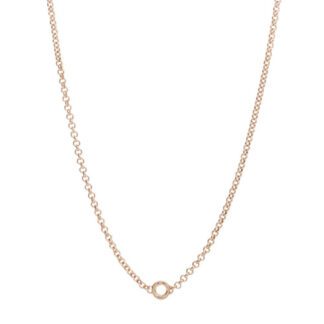 Collana Rosato Componibile Argento PVD Rosè - Storie - ZC004