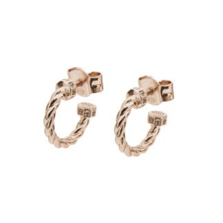 Orecchini Rosato Componibile Argento PVD Rosè - Storie - ZO002