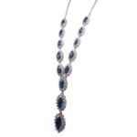 Collana Magnolia Bronzo Bianco Cristalli Swarovski® - CL337Z