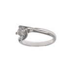 Anello Davite & Delucchi Oro Bianco Diamanti - AA 002547 40DSK