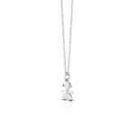Ciondolo Le Bebè Oro Bianco Diamante - le Briciole - LBB334