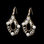 Orecchini Ziio Argento Vetro Murano Madreperla - EAR GALAZIE