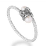 Bracciale Contrarié Gerardo Sacco in Argento con Perle - Mito - 27811