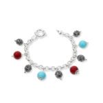 Bracciale Gerardo Sacco Argento Sacoli - Maschere Monete - 33133TC