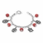 Bracciale Gerardo Sacco Argento Maschere - Maschere e Monete - 33687