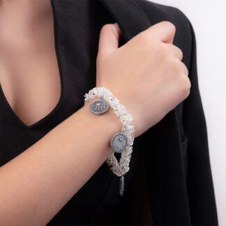 Bracciale Gerardo Sacco in Argento con Monete - Maschere e Monete - 31455