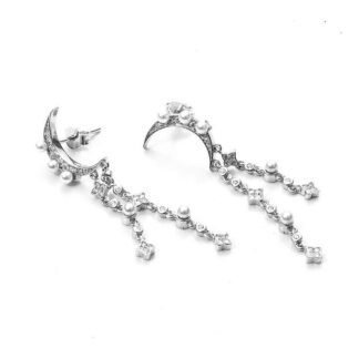 Orecchini 4US Paciotti Argento - Moon - 4UOR2998W