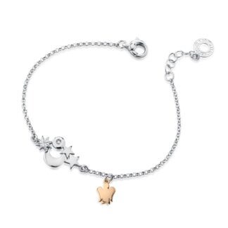 Bracciale Roberto Giannotti Argento Diamante - Angeli - GIA361