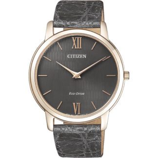 Orologio Citizen Eco Drive Solo Tempo Acciaio Ramato Pelle - Stiletto - AR1133-31H
