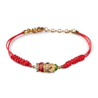 Bracciale Isola Bella in Argento e Cotone