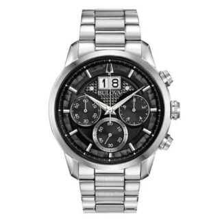 Orologio Cronografo Bulova in Acciaio - Sutton - 96B319