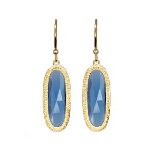 Orecchini Pendenti da Donna Fibi in Ottone - FO1022-G