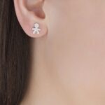 Orecchini Le Bebè Oro Bianco Diamanti - i Pavé - LBB015