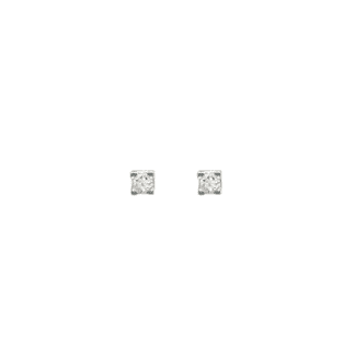Orecchini Visconti Punto Luce in Oro Bianco con Diamante - 22798*0636B1
