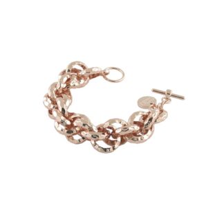 Bracciale Unoaerre in Bronzo con Catena Rolò - Bronze - 1573