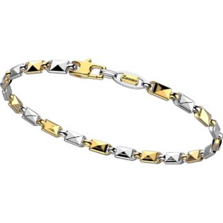 Bracciale Zancan in Oro Bianco e Oro Giallo - Eternity Gold - EB906BG