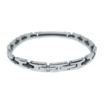 Bracciale Zancan in Acciaio Bicolore con Zircone - Hiteck - EHB212