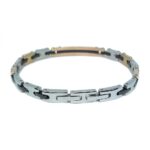 Bracciale Zancan in Acciaio con Zircone - Hiteck - EHB215