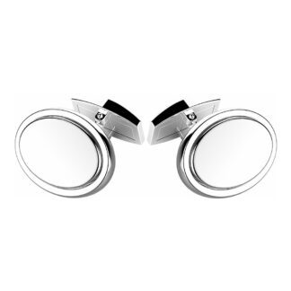 Gemelli Zancan Ovali in Argento - Cosmopolitan - EXG062