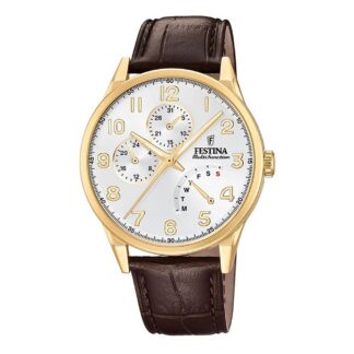 Orologio Festina in Acciaio e Pelle - Multifuncion - F20279/A