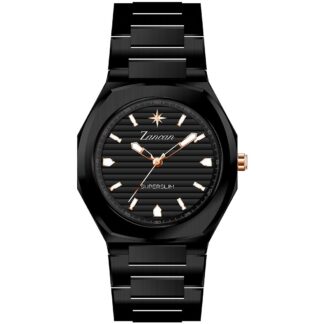 Orologio Solo Tempo Zancan in Acciaio con PVD Nero - Superslim - HWL013