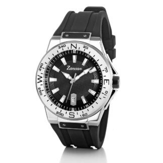 Orologio Solo Tempo Zancan in Acciaio e Silicone - Kompasstempo - HWT104