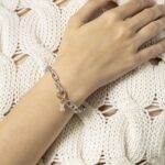 Charm Le Bebé in Oro Rosa 9 kt e Argento