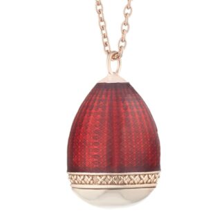 Collana Tatiana Fabergé in Argento e Smalto - Romanov - ROP03RR