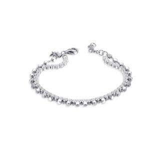 Bracciale Rosato Componibile in Argento Doppia Catena – Storie – RZB019