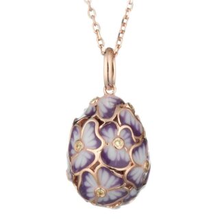 Collana Tatiana Fabergé Argento Rosato Zirconi - Tamara - TAP05RVI
